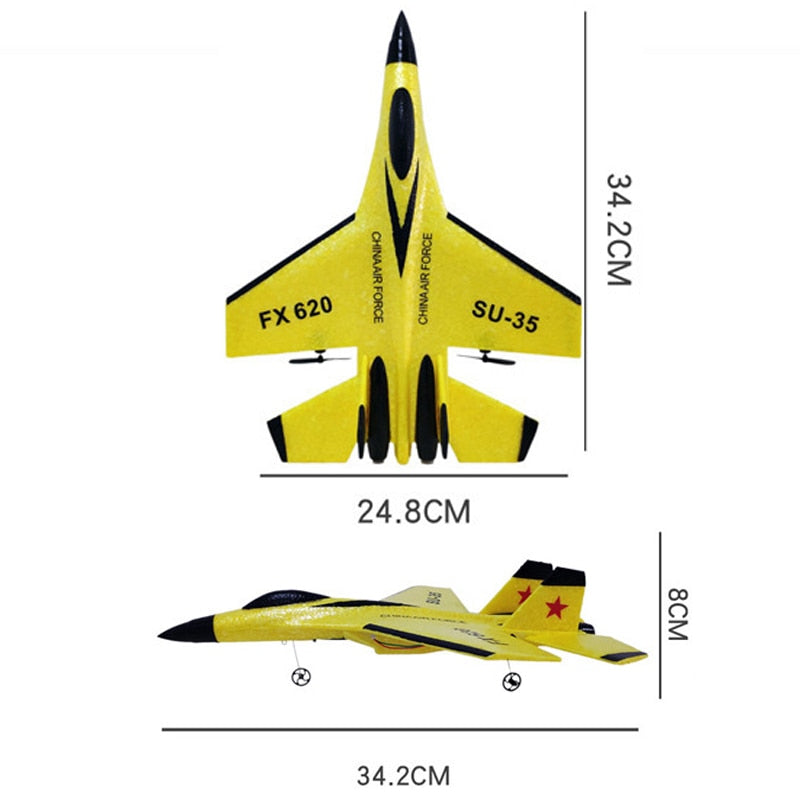 Planador de Controle Remoto RC SU 35